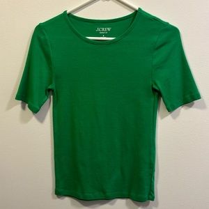 J Crew perfect for t-shirt small green